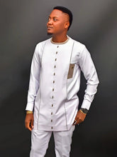 2 Sets of African Men Traditional Outfit Fashion Clothes T-Shirt Polo Shirts - Free Delivery Worldwide only at Flexi Africa
